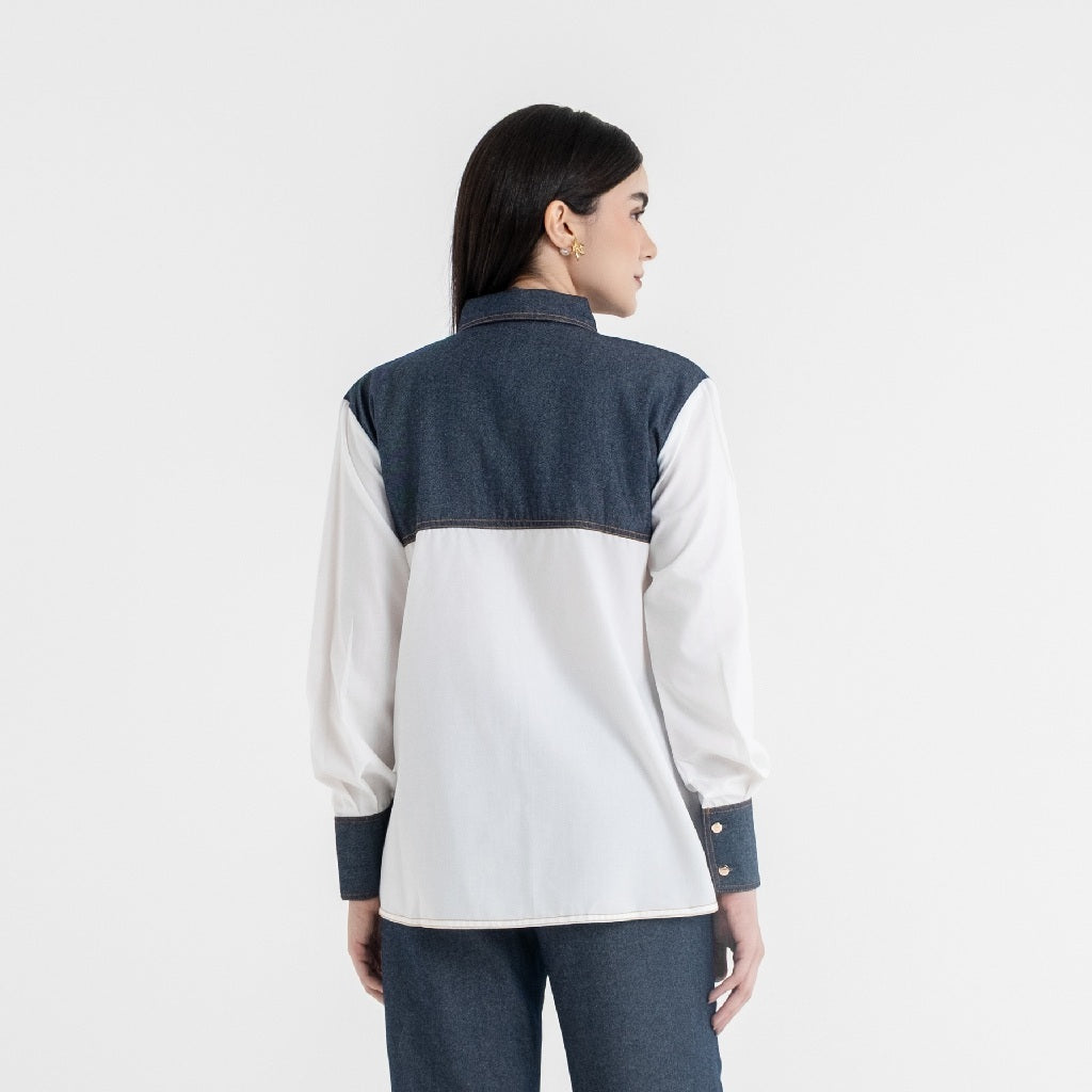 Chanté - Quinna Shirt in Broken White