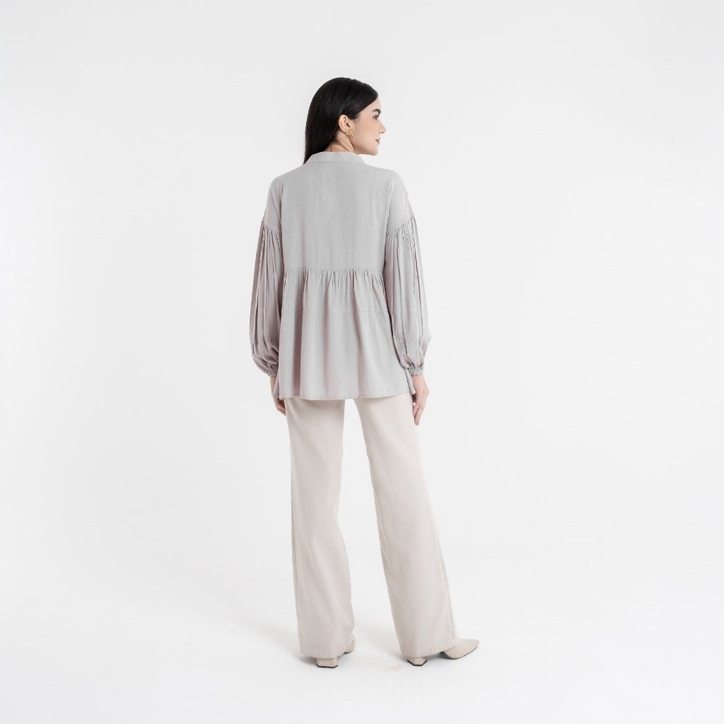 Chanté - Qyana Blouse in Taupe (Women Top)