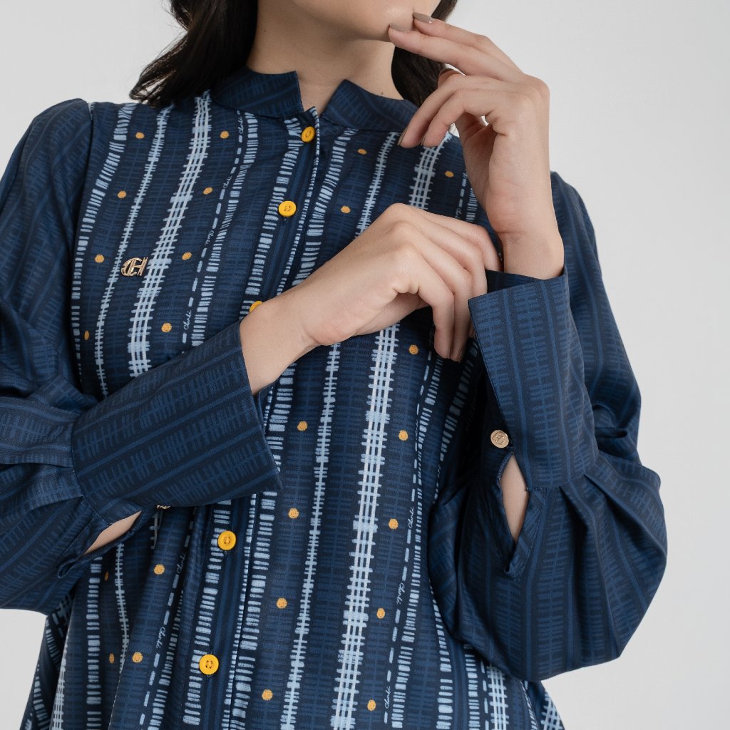Chanté - Rinaya Blouse in Blue (Women Blouse)