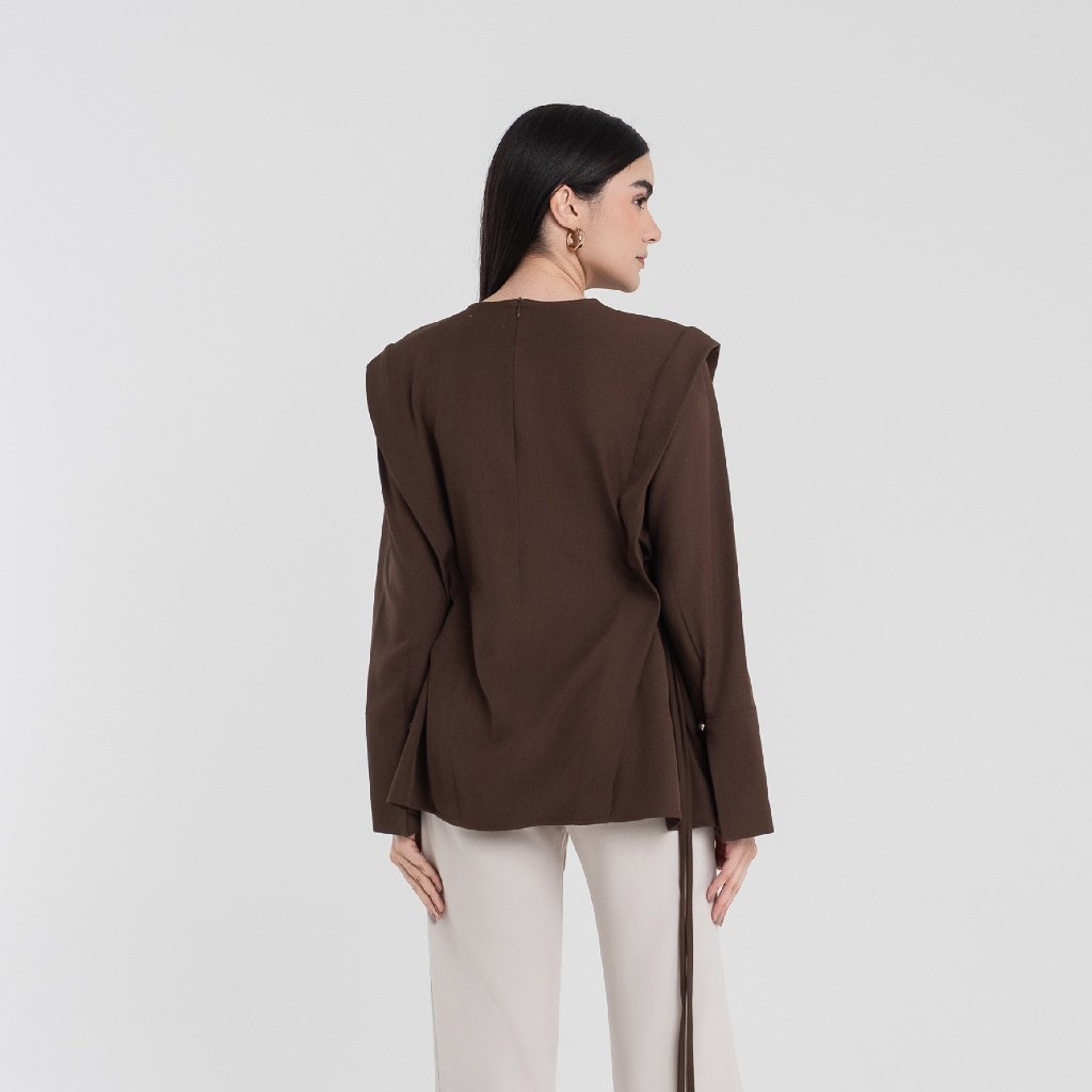 Chanté - Raquela Blouse in Espresso (Women Blouse)