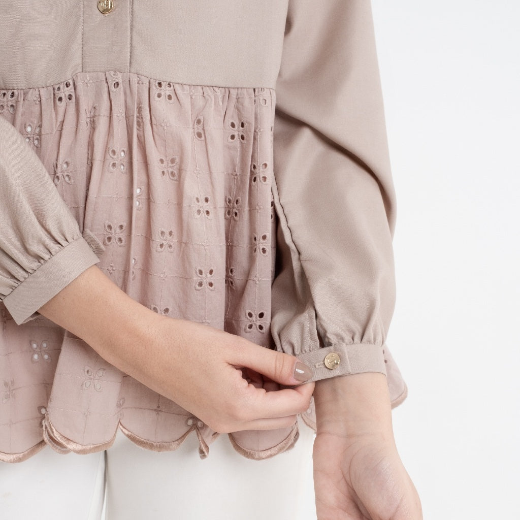 Chanté - Quanina Blouse In Nude (Women Blouse)