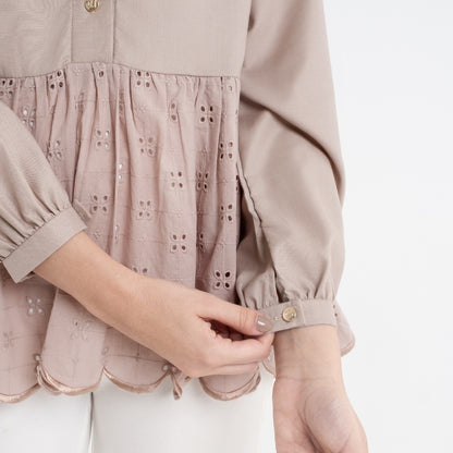 Chanté - Quanina Blouse In Nude (Women Blouse)