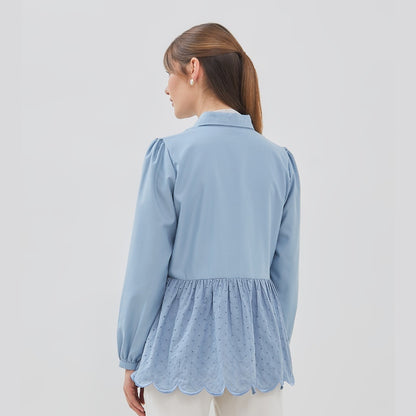 Chanté - Quanina Blouse in Blue (Women Blouse)