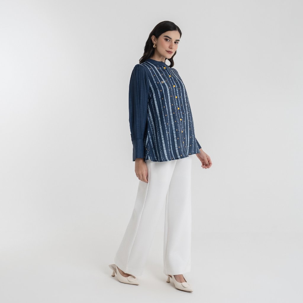 Chanté - Rinaya Blouse in Blue (Women Blouse)