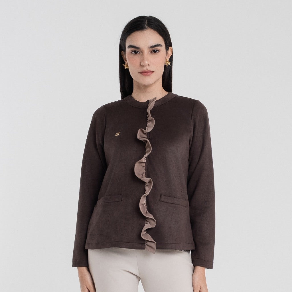 Chanté - Ruby Blazer in Espresso (Women Blazer)