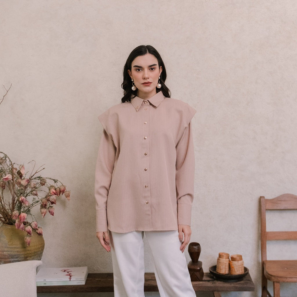 Chanté - Pepper Shirt in Sand (Women Shirt)