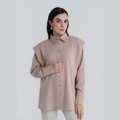 Chanté - Pepper Shirt in Sand (Women Shirt)