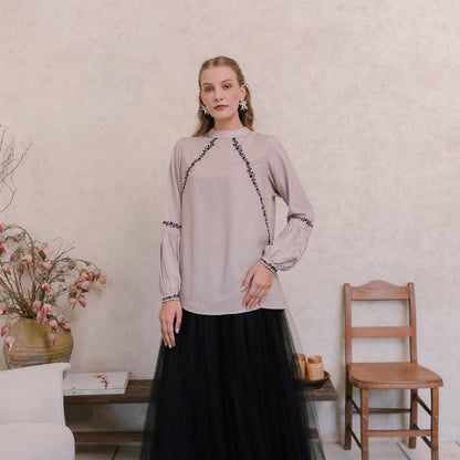 Chanté - Polina Blouse in Sand (Women Blouse)