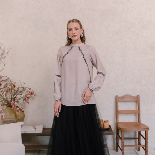 Chanté - Polina Blouse in Sand (Women Blouse)