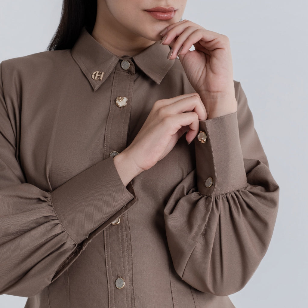 Chanté - Pia Tunic in Taupe (Women Tunic)
