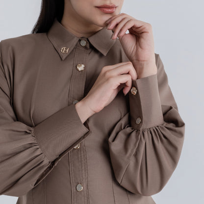 Chanté - Pia Tunic in Taupe (Women Tunic)