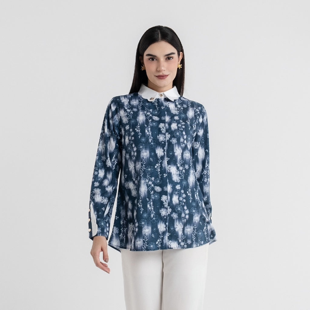Chanté - Quincy Shirt in Navy