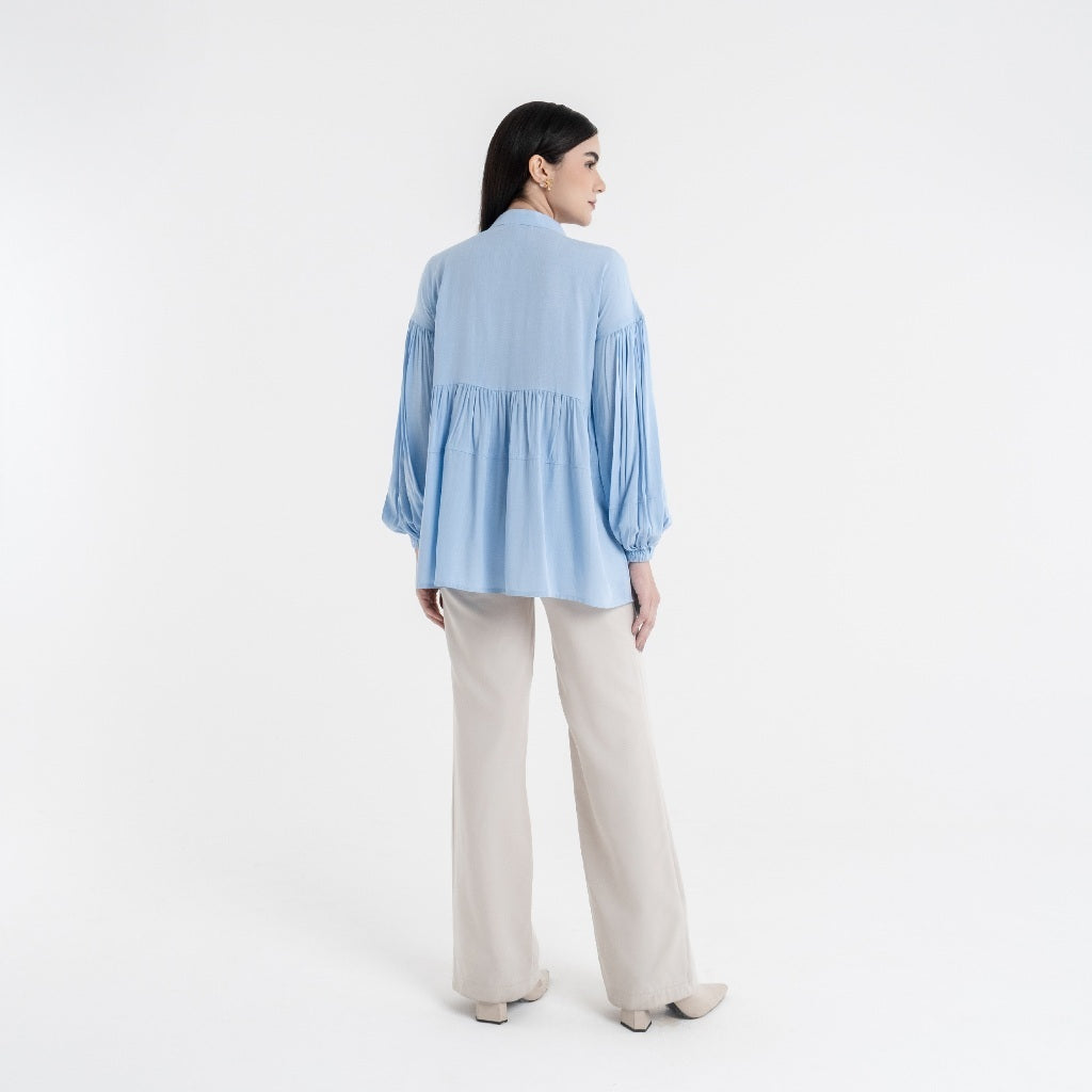 Chanté - Qyana Blouse in Sky Blue