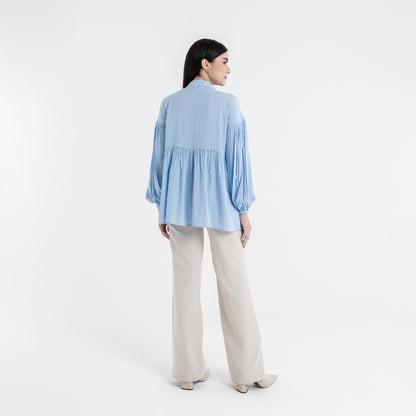 Chanté - Qyana Blouse in Sky Blue