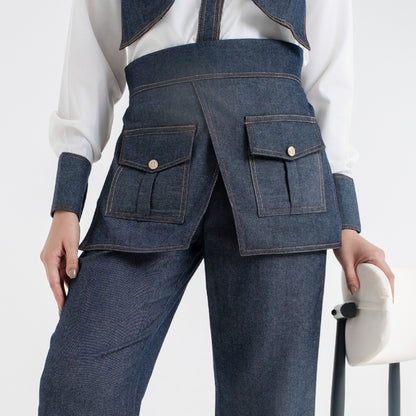 Chanté - Quiva Pants in Denim (Women Pants)