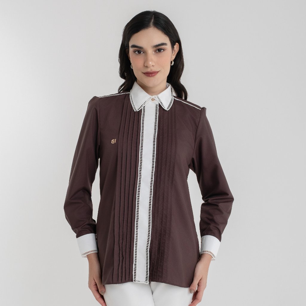 Chanté - Rinova Shirt in Espresso (Women Blouse)