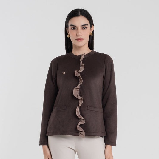 Chanté - Ruby Blazer in Espresso (Women Blazer)