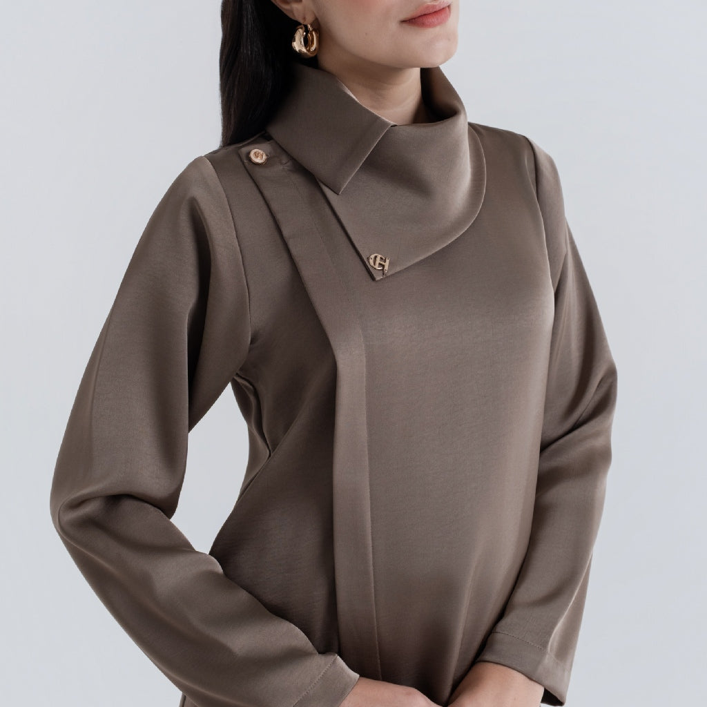 Chanté - Penelope Blouse in Hazelnut (Women Blouse)
