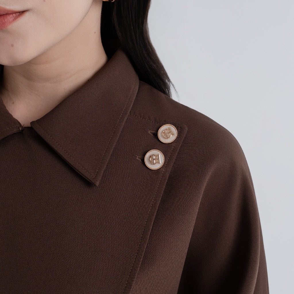Chanté - Palais Blouse - Espresso (Women Blouse)