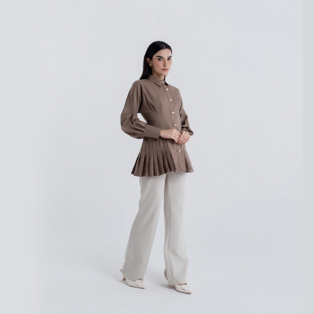 Chanté - Pia Tunic in Taupe (Women Tunic)
