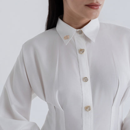 Chanté - Pia Tunic in Broken White