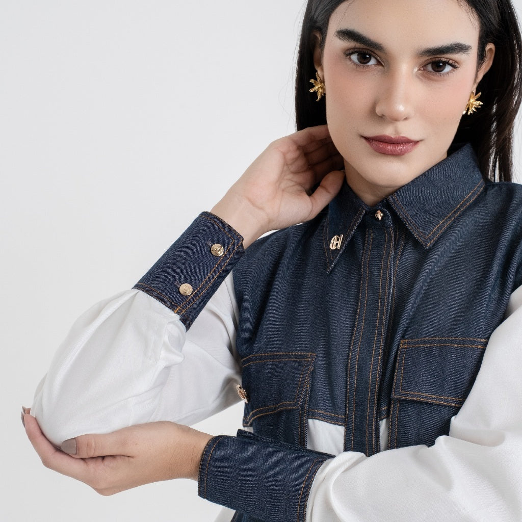 Chanté - Quinna Shirt in Broken White
