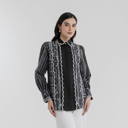 Chanté - Rosalie Shirt in Black