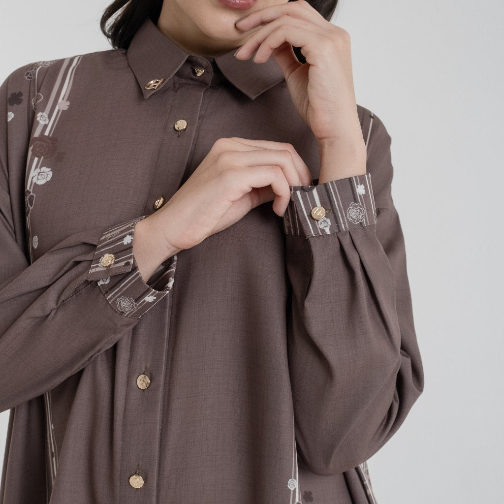 Chanté - Raline Shirt in Brown (Women Shirt)