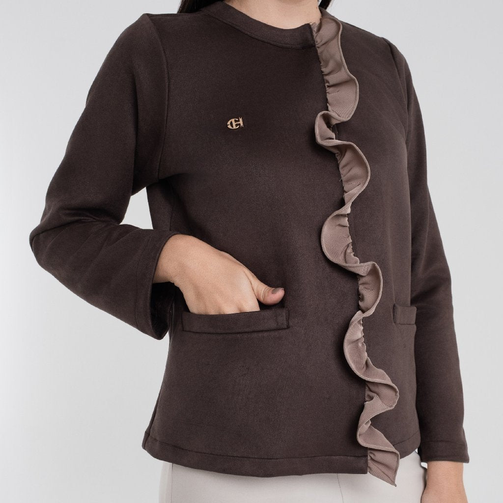 Chanté - Ruby Blazer in Espresso (Women Blazer)