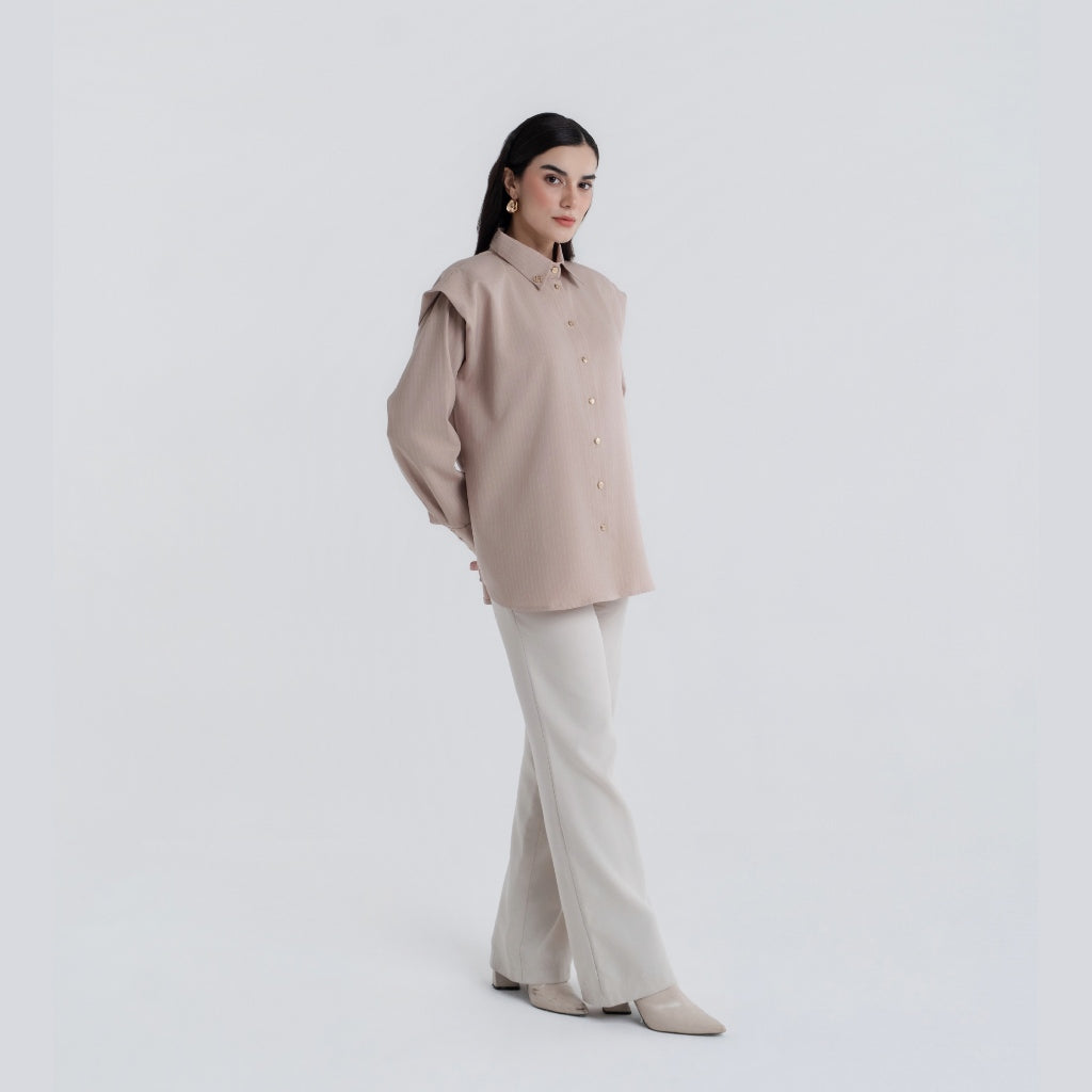 Chanté - Pepper Shirt in Sand (Women Shirt)