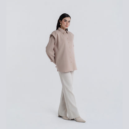 Chanté - Pepper Shirt in Sand (Women Shirt)