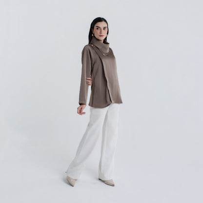 Chanté - Penelope Blouse in Hazelnut (Women Blouse)
