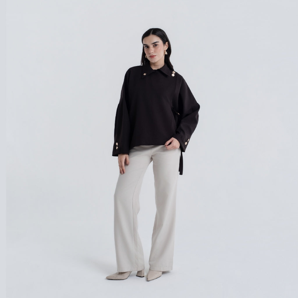 Chanté - Palais Blouse - Black (Women Blouse)
