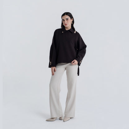 Chanté - Palais Blouse - Black (Women Blouse)