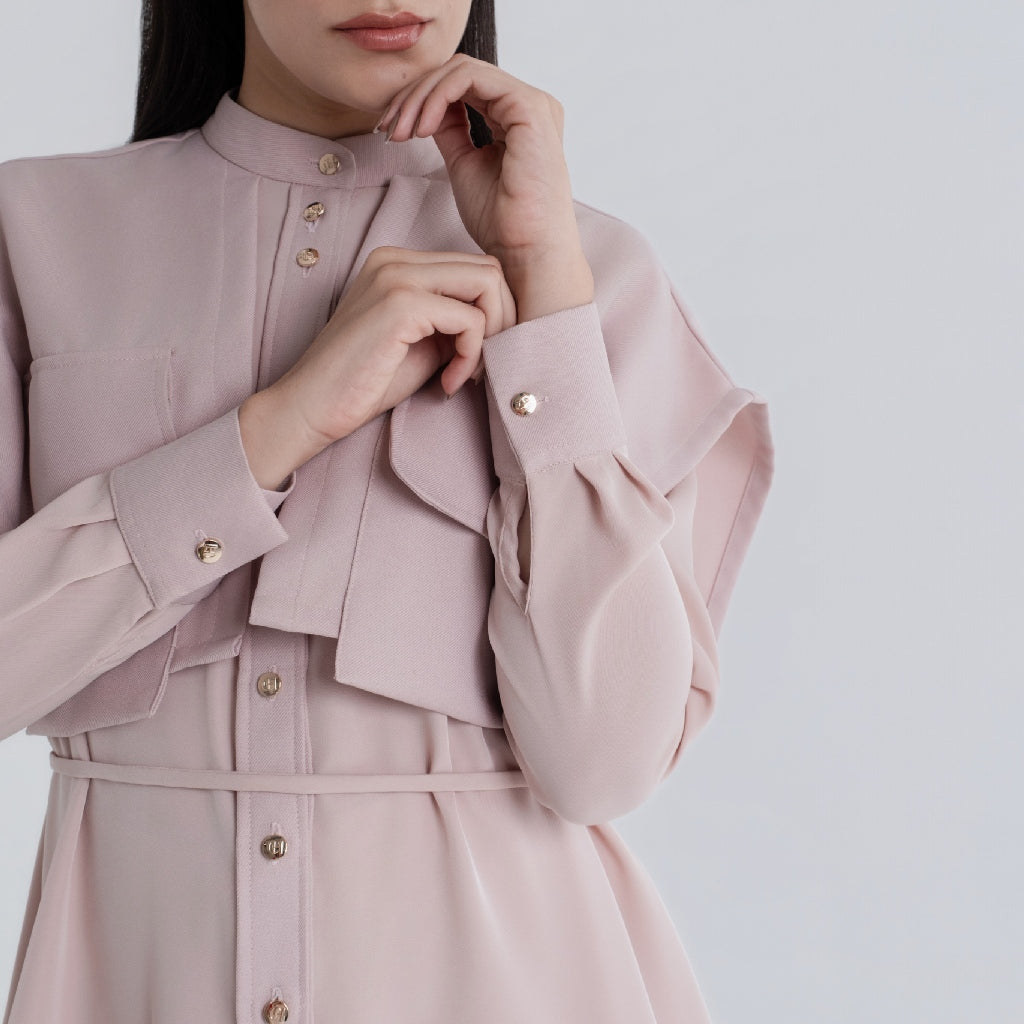 Chanté - Pavina Blouse in Blush (Women Blouse)