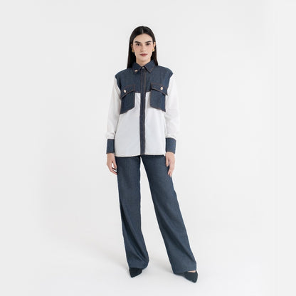 Chanté - Quinna Shirt in Broken White