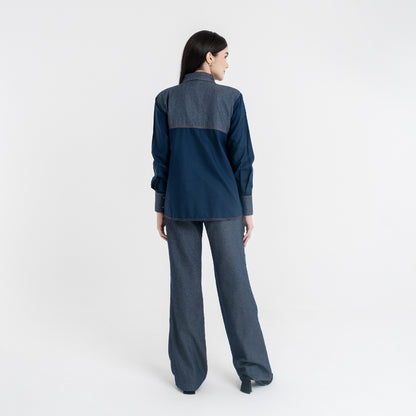 Chanté - Quinna Shirt in Navy Blue