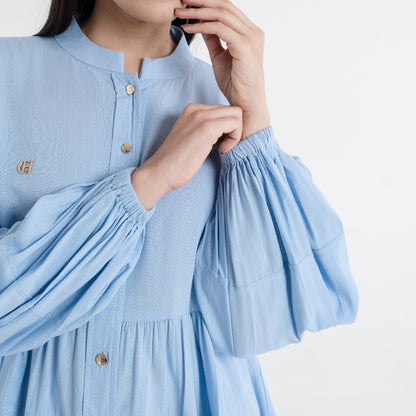 Chanté - Qyana Blouse in Sky Blue
