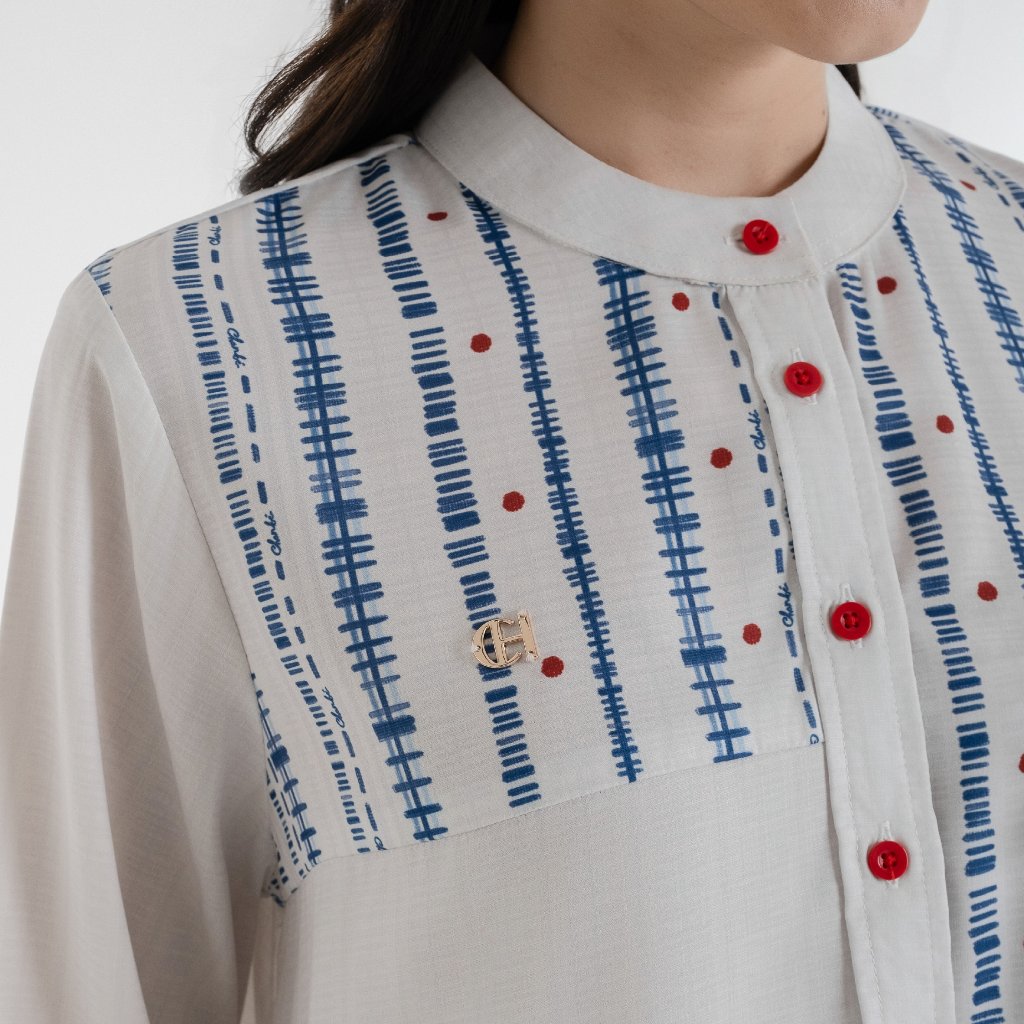POS - Chanté - Raia Shirt in Broken White