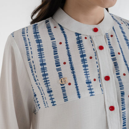 POS - Chanté - Raia Shirt in Broken White