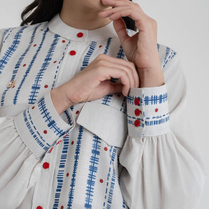 POS - Chanté - Raia Shirt in Broken White