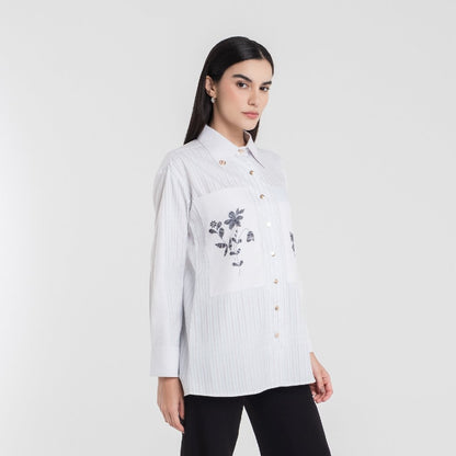 Chanté - Sahira Shirt in Blue