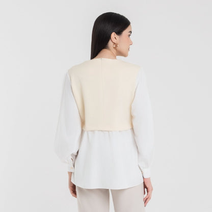Chanté - Samara Blouse in Butter Yellow