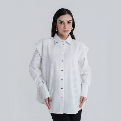 Chanté - Pepper Shirt in Broken White
