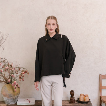 Chanté - Palais Blouse - Black (Women Blouse)