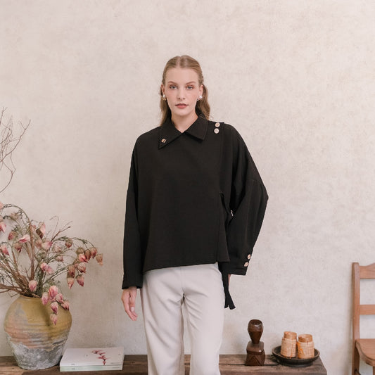 Chanté - Palais Blouse - Black (Women Blouse)