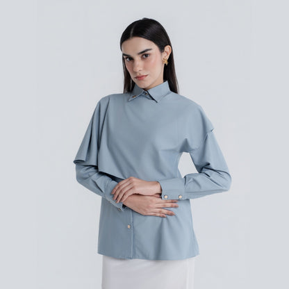 Chanté - Patrice Shirt in Powder Blue