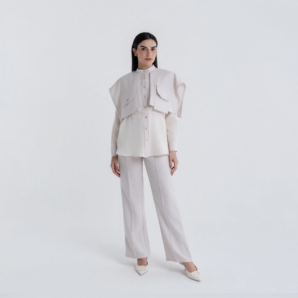Chanté - Pavina Blouse in Ivory (Women Blouse)