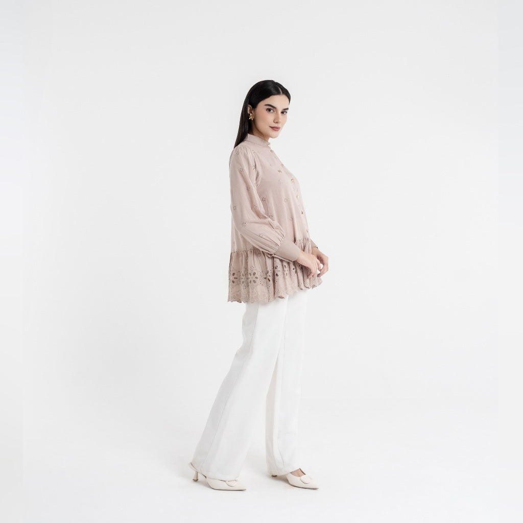 Chanté - Quinn Tunic in Taupe (Women Tunic)