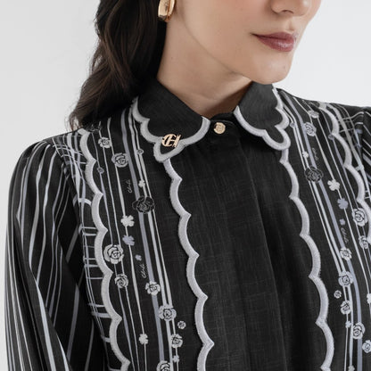 Chanté - Rosalie Shirt in Black